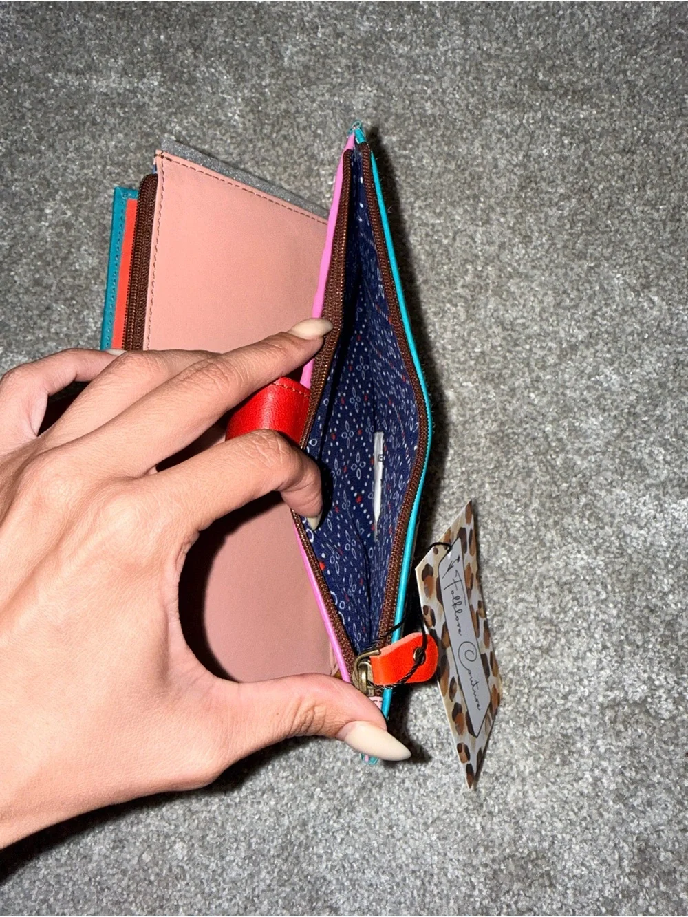🤍 Brand new with tags FolkLore Couture wallet.